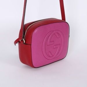 Gucci Solo Leather Disco Bag